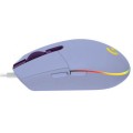 Logitech G102 Lightsync Wired Gaming Mouse - Lilac