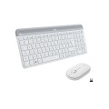 Logitech MK470 Slim Wireless Keyboard and Mouse Combo - Off White