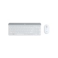 Logitech MK470 Slim Wireless Keyboard and Mouse Combo - Off White