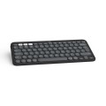 Logitech Pebble Keys 2 K380s Multi-Device Bluetooth keyboard - Tonal Graphite