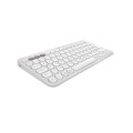 Logitech K380s Pebble Keys 2 Wireless Keyboard - Tonal White