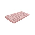 Logitech K380s Pebble Keys 2 Wireless Keyboard - Tonal Rose