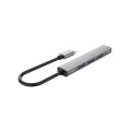 Orico Type C to 4 Port USB2.0/3.0 Hub - Grey