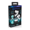 Amplify Note X Series True Wireless Earphones with Charging Case - White / Black