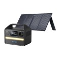 Anker PowerHouse 521 256Wh (Power Station + 100W Solar Panel) Bundle