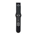Body Glove Silicone Watch Strap Samsung Galaxy Watch Series 6 /5 / 4 (44mm/45mm) - Black / Grey