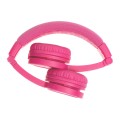 BuddyPhones Explore+ Headphones With Mic - Pink