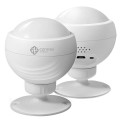 Connex Connect Smart WiFi Motion Sensor Recharge Twin Pack - White