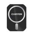 Canyon Magnetic Car Holder + Wireless Charger - Black