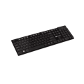 Canyon 2.4GHZ Wireless Keyboard With UK&US 2 in 1 layout - Black