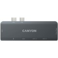 Canyon DS-5 Hub 7 in 1 Thunderbolt 3 - Space Grey