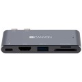 Canyon DS-5 Hub 5 in 1 Thunderbolt 3 4k - Space Grey