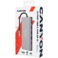 Canyon DS-12 Hub 13 in 1 4k USB C - Dark Grey