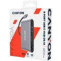 Canyon DS-14 Hub 8 in 1 4k USB C - Dark Grey