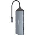 Canyon DS-15 Hub 8 in 1 4k USB C - Dark Grey