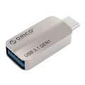 Orico USB Type C to USB A 3.1 ChargeSync Adapter - Silver