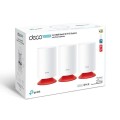 TP-Link Deco Voice X20 AX1800 Whole-Home Mesh Wi-Fi 6 System with Smart Speaker - White