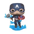 Funko Pop! Marvel: Avengers Endgame - Captain America With Broken Shield