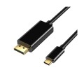 Gizzu Type C to DisplayPort Cable 1.8m - Black