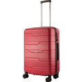 Highlander Bondi Series Hard Shell Suitcase With Combo Lock - Red