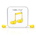 Happy Plugs In - Ear + Mic & Remote - Yellow