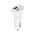 Intouch Qualcom 3.0 Car Charger 30W - White