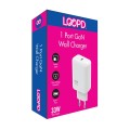 LOOPD 1 Port PD Wall Charger 33W - White