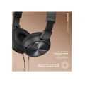 Sony MDR-ZX310AP Folding Aux Headphones with Mic - Black