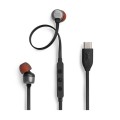 JBL Tune 310C USB Type C In-Ear Headphones - Black