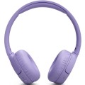 JBL T670 Wireless Bluetooth Noise Cancelling On-Ear Headphones - Purple