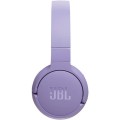 JBL T670 Wireless Bluetooth Noise Cancelling On-Ear Headphones - Purple