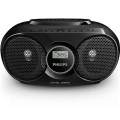 Philips CD Soundmachine With FM Radio (AZ318B/10) - Black