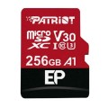 Patriot EP V30 A1 256GB Micro SDXC Card & Adapter
