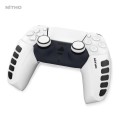 Nitho PS5 Gaming Kit Set of Enhancers for PS5 controllers - Black/White