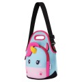 Quest Neoprene Lunch Bag Unicorn - Blue / Pink