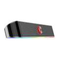 Redragon 2.0 Sound Bar Adiemus RGB Gaming Speaker - Black