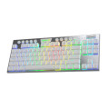 Redragon Horus RGB Wireless Mechanical Gaming Keyboard - Silver
