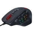Redragon M811 Aatrox MMO Gaming Mouse - Black