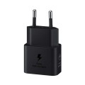 Samsung Galaxy 1 Port GAN Travel Adapter 25W with Cable - Black