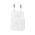 Samsung Galaxy 1 Port GAN Travel Adapter 25W with Cable - White