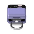 Samsung Galaxy Buds Z Flip4 Protective Ring Cover Case - Purple