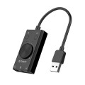 Orico Multi-Function USB External Sound Card - Black
