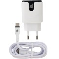 Superfly 3.4A Dual Type C Wall Charger - White