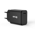 Snug 1 Port 20W PD Wall Charging Adapter - Black