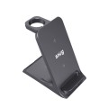 Snug 3 In 1 Wireless Charger Stand 15W - Black