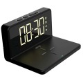 Snug Wireless Clock 10W Charging Pad - Black