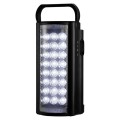 Switched Rechargeable 800 Lumen Emergency Lantern With Power Bank - Black
