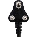 Switched 5m BTB Extension Cable/Cord/Lead Multiplug Heavy Duty - Black