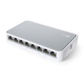 TP-Link 8 Port 10/100 Mbps Desktop Switch - White