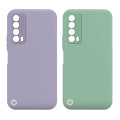 Toni Twin Silicone Case Huawei P Smart 2021 - Violet/Turquoise